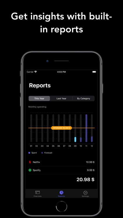 Recur: Subscription manager screenshot-4