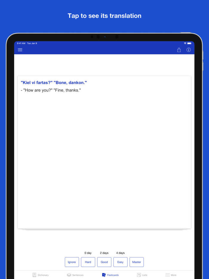 Esperanto Language Dictionary