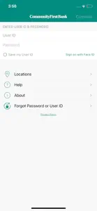 Community First Bank NI LA screenshot #1 for iPhone