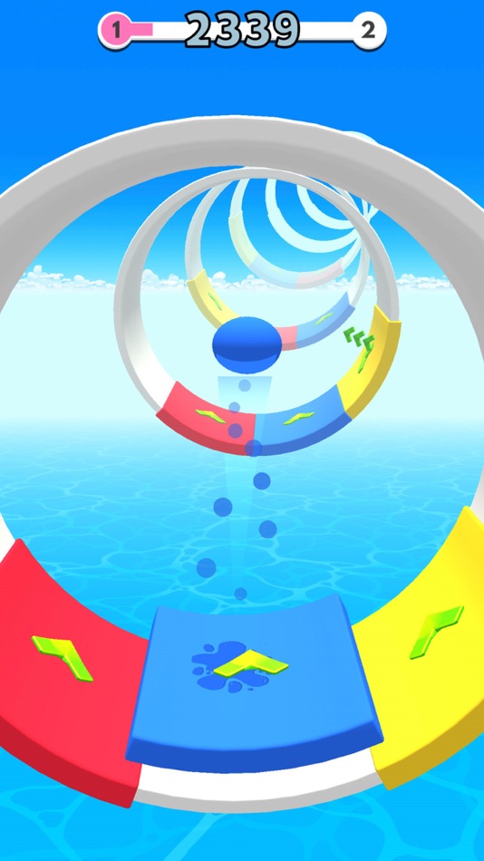 #2. Helix Run 3D! (iOS) 由: Amirahmad Bornaee
