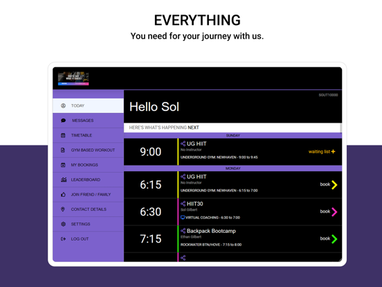 Screenshot #4 pour B! Health & Fitness