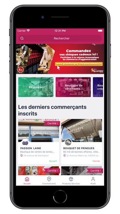Ecommerce-GrandLongwy Screenshot