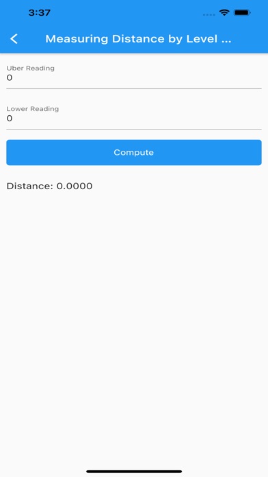 Survey Advanced Calculator Screenshot