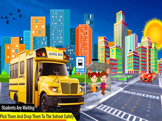 City School Bus Driving Sim 3D screenshot 3