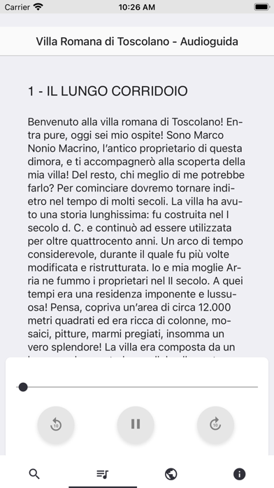 Villa Romana di Toscolano Screenshot