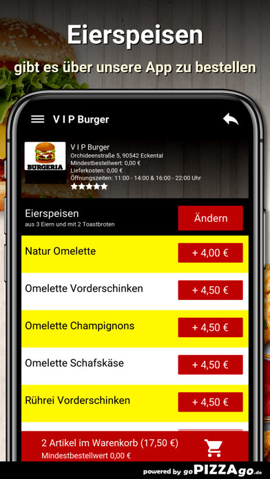 V I P Burger Eckental screenshot 6