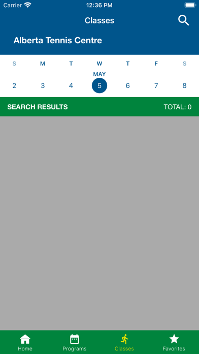 Alberta Tennis Centre Screenshot