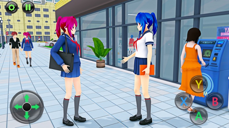 Anime School Girl Yandere Sim screenshot-5