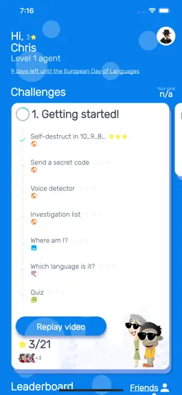 Game screenshot Language challenges apk