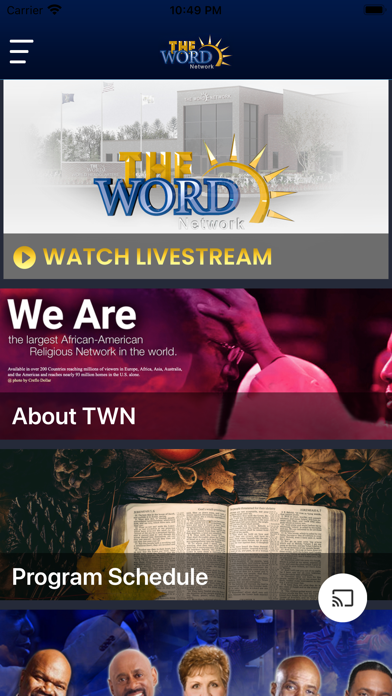 The Word Network App Screenshot