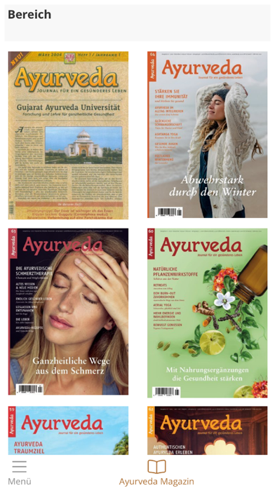 Ayurveda Journal Screenshot