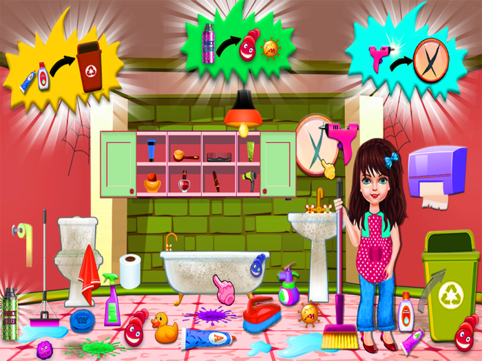 Scary High School Cleanup