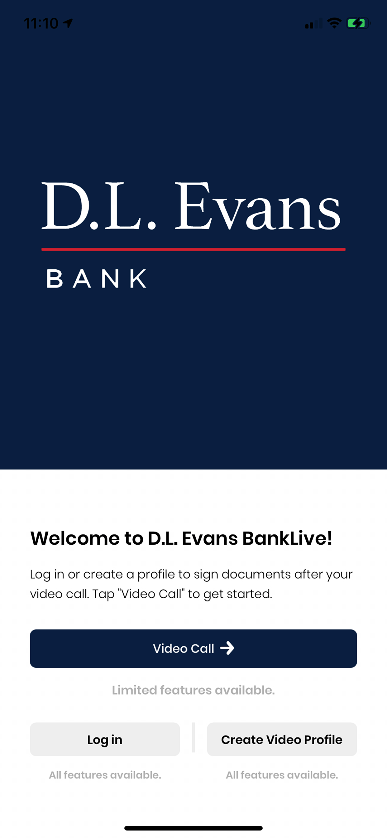 D.L. Evans BankLive