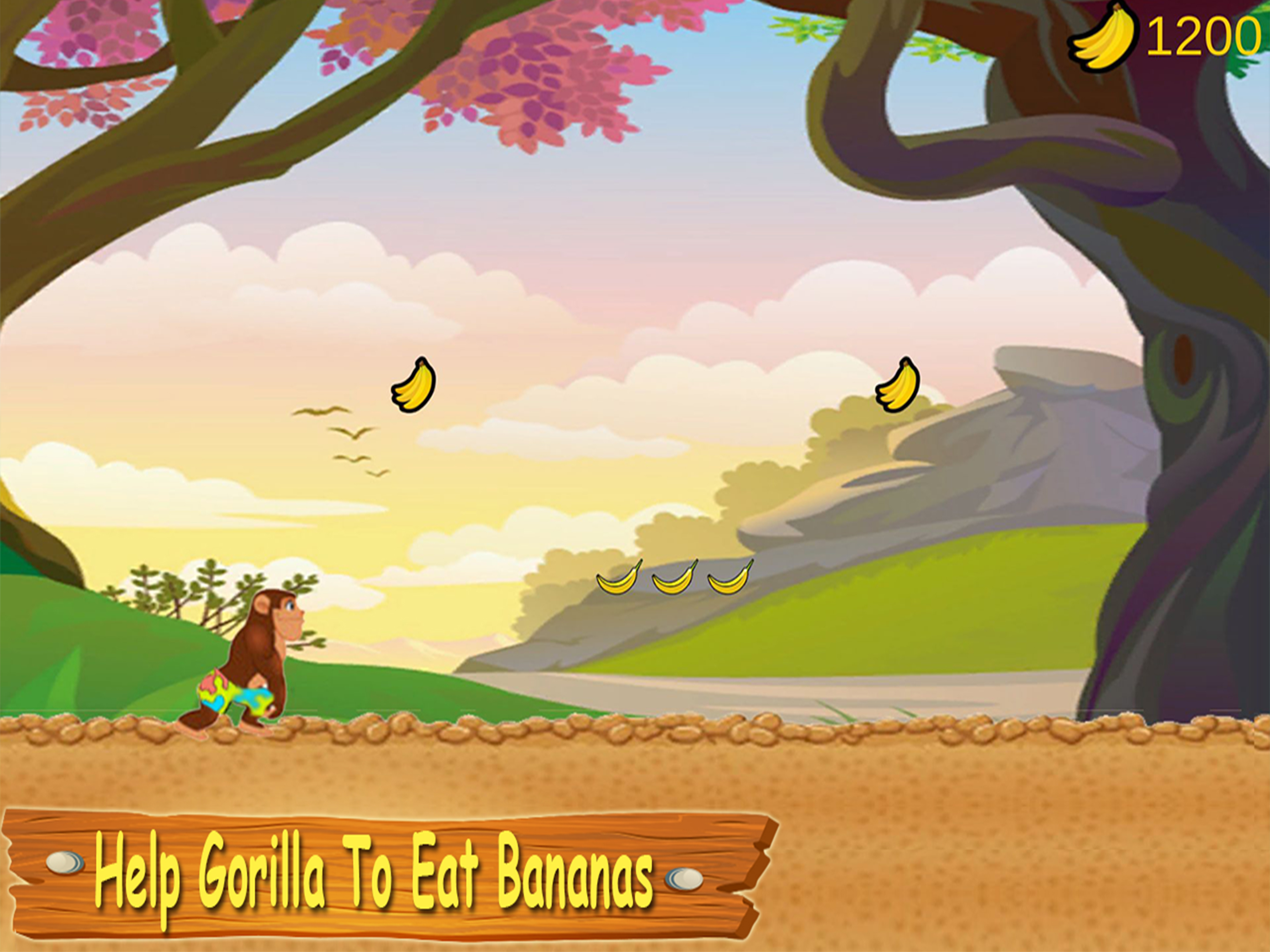 Gorilla Run Jungle Surfer Game