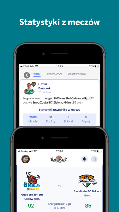 BasketFan - Koszykówka Łączy Screenshot