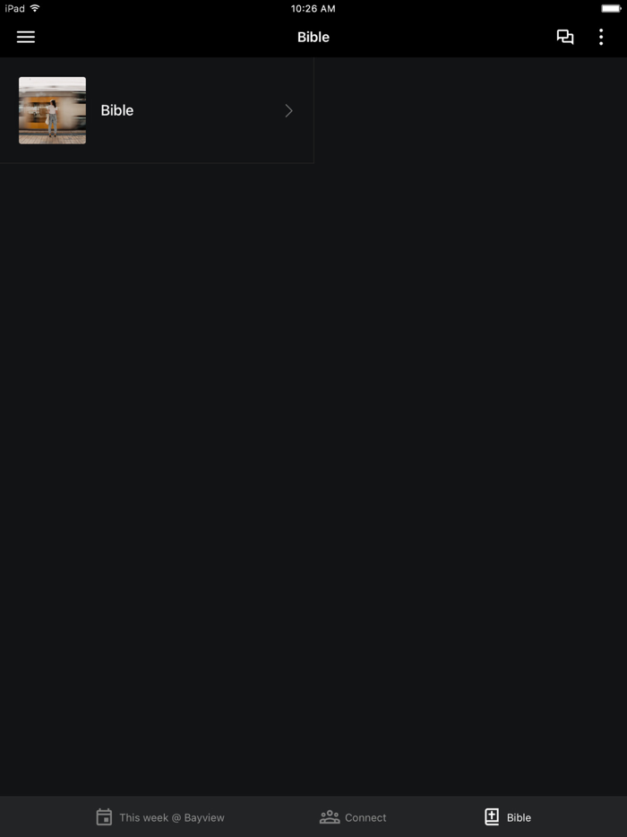 BAYVIEW BAPT. CHURCH