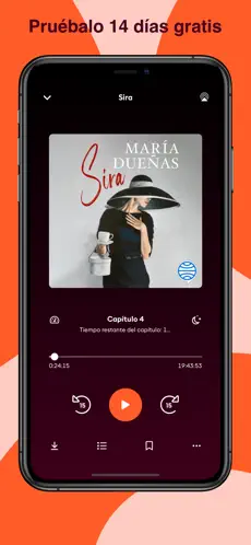 Screenshot 1 Storytel: Audiolibros y Ebooks iphone