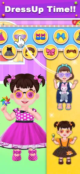 Game screenshot My Twins baby care & Dress up apk