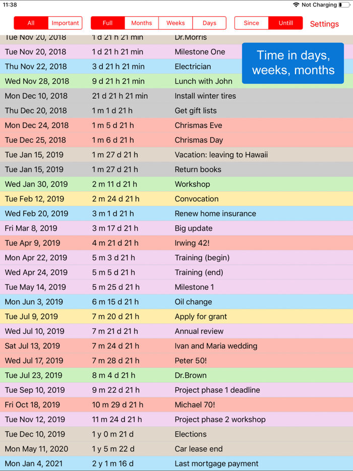 TimeTill for Calendar