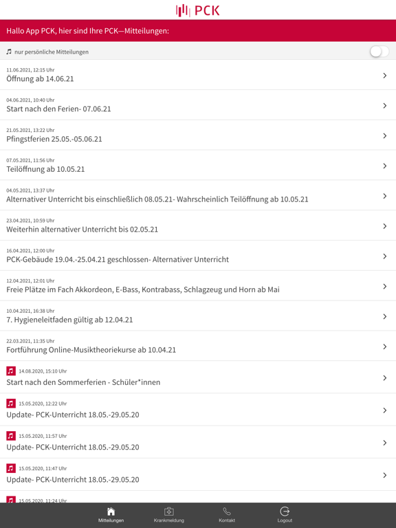 Screenshot #4 pour PCK Mainz