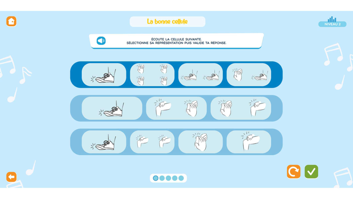 Cellules rythmiques - cycle 1