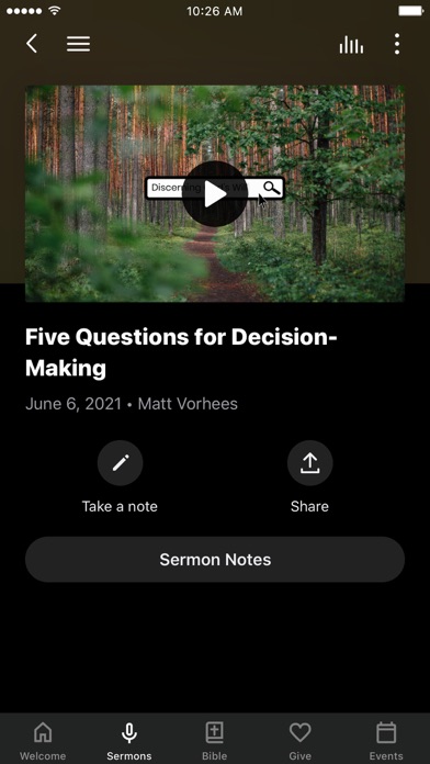 RiverLakes Community Church Screenshot