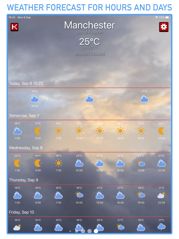 Screenshot #5 pour Weather App & Tv