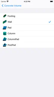 concrete volume assistant iphone screenshot 2