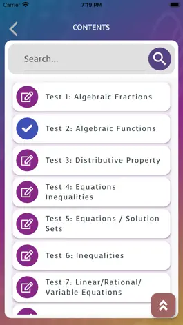 Game screenshot PSAT MATH apk