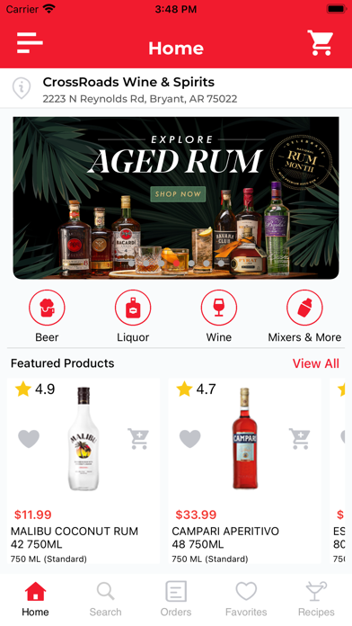 CrossRoads Wine & Spirits Screenshot