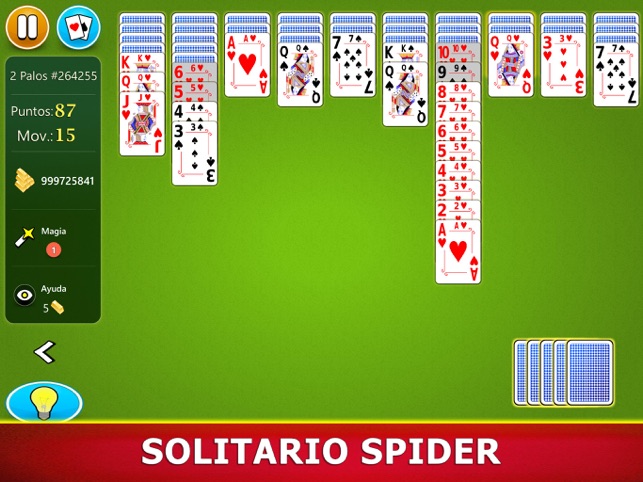 Solitario Spider Móvil en App Store