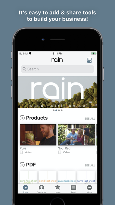 Rain Mobile Screenshot