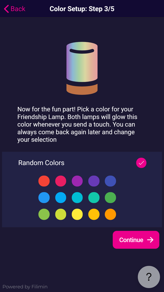 #1. NBG Friendship Lamp Setup (iOS) 由: Nielsen & Bainbridge,LLC