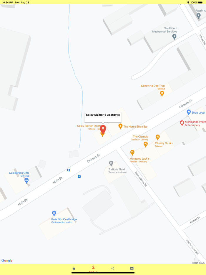 Spicy Sizzler Takeaway