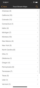 Trout Stream GPS - Fly Fishing screenshot #4 for iPhone