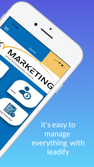SKY Marketing Screenshot