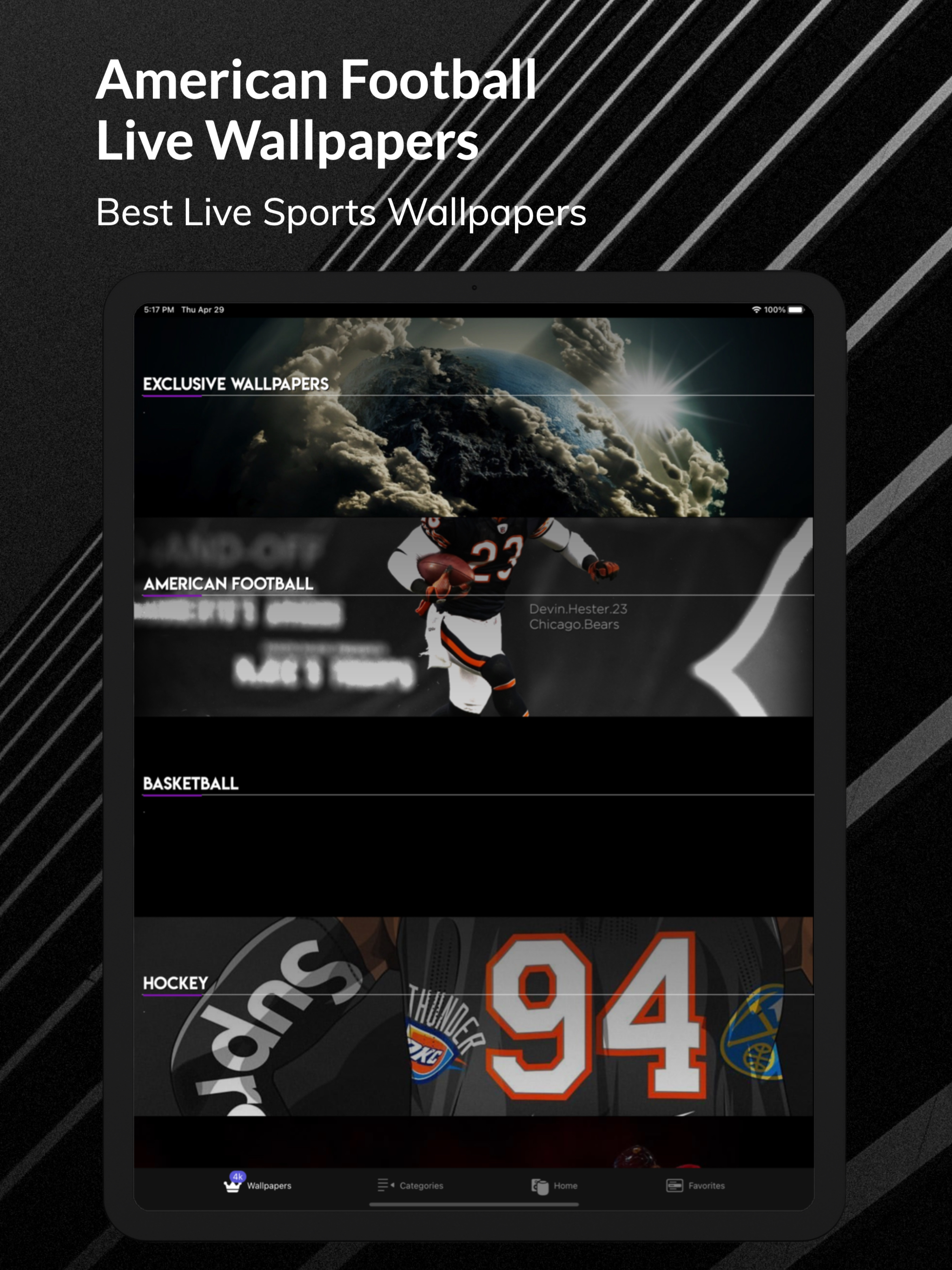 American Football Wallpaper screenshot 5