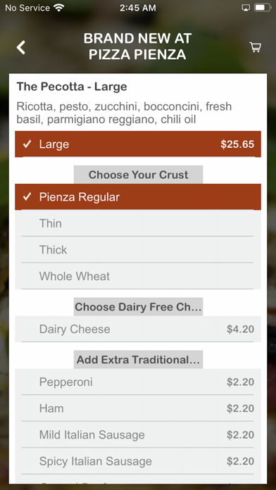 Pizza Pienza Screenshot