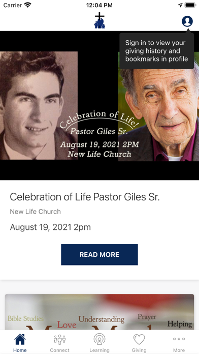 Faith Family Christian Center Screenshot