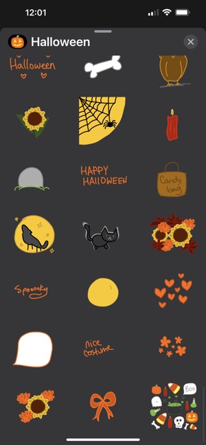 Halloween Emojis GIF on the App Store