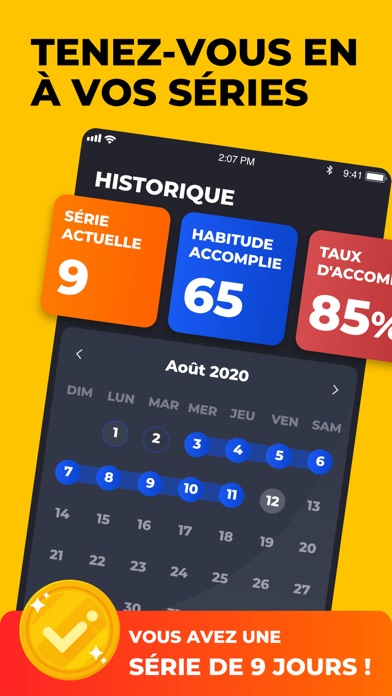 Screenshot #3 pour Suivi d'habitudes - Habitudes
