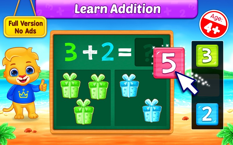 math kids - add,subtract,count iphone screenshot 1