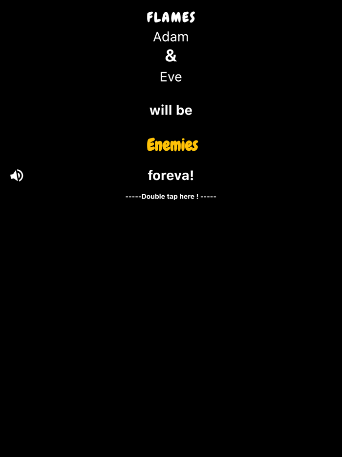 Flames - Love Test By Name