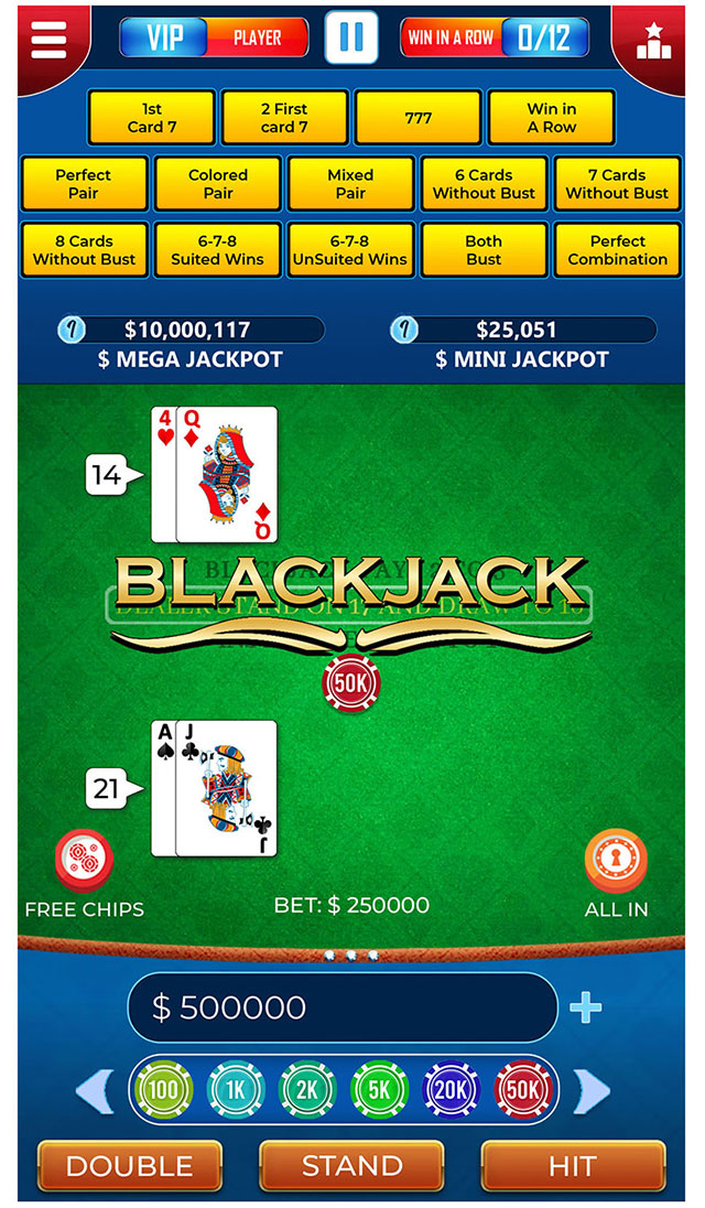 Blackjack King of Side Bets