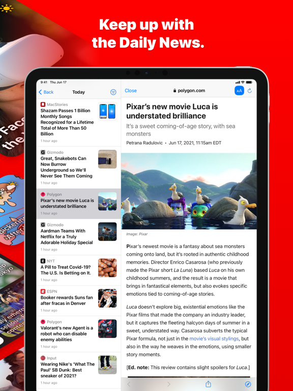 Screenshot #5 pour Headlines - News & Widgets