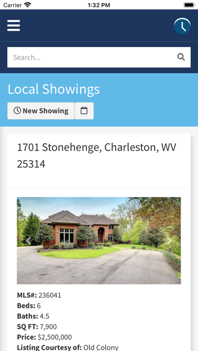 LOCALshowings Screenshot