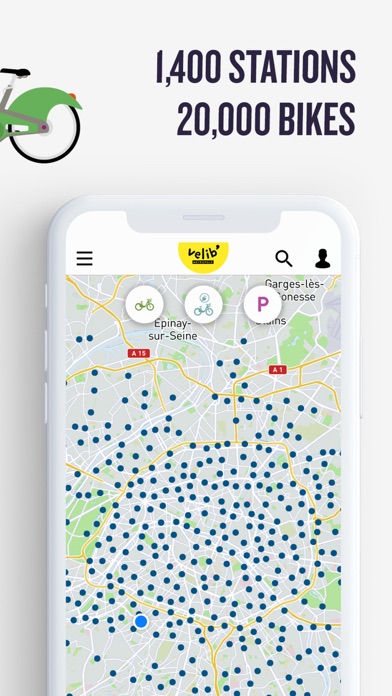 Vélib', app officielle Screenshot