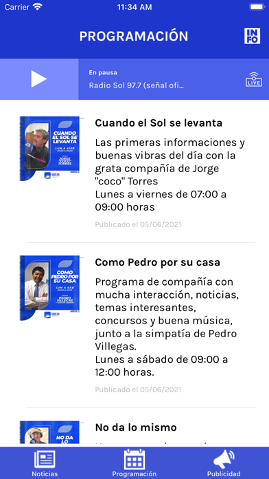 Radio Sol - Antofagasta Screenshot