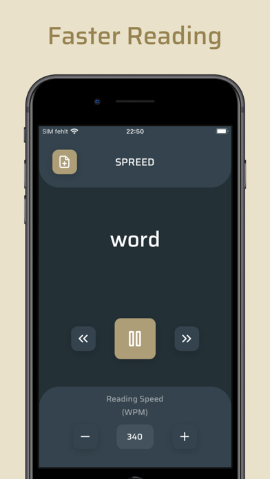 Spreed - Speed Reader Screenshot