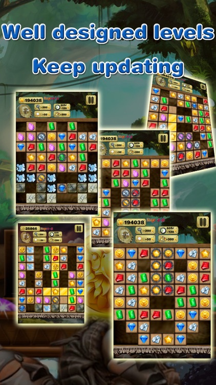 Gem Quest - Jewel Games Puzzle screenshot-4